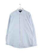 Ralph Lauren Classic Fit Checked Hemd Blau XL (front image)
