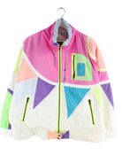 Vintage 80s Crazy Jacke Mehrfarbig L (front image)