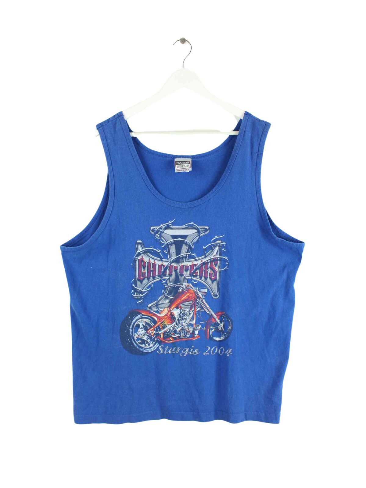 Vintage Choppers Tank Top Blau XL (front image)