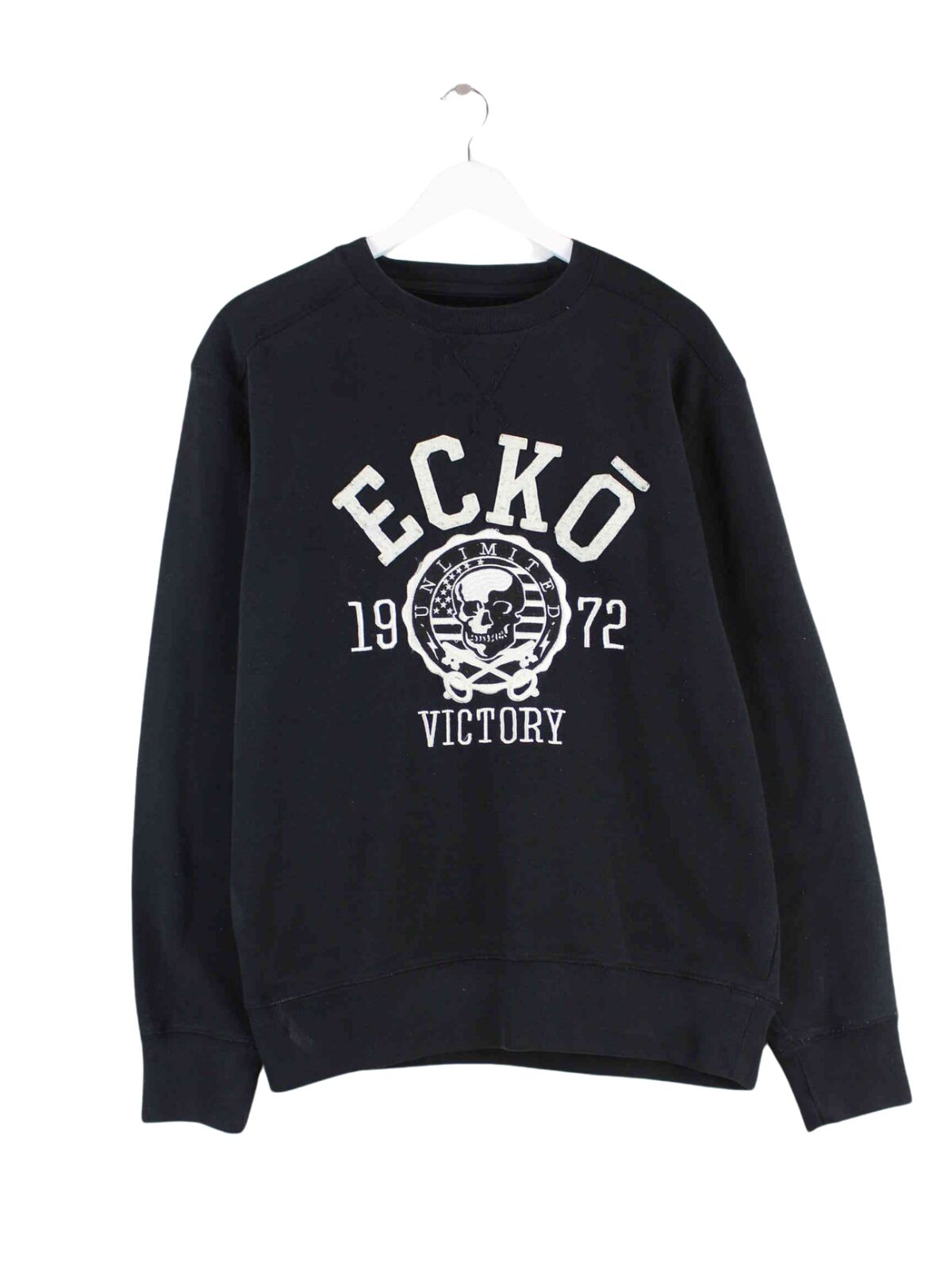 Ecko Embroidered Sweater Schwarz M (front image)