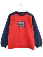 Quiksilver 00s Embroidered Sweater Rot M (front image)