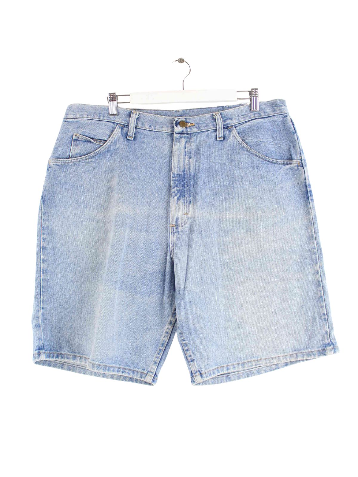 Wrangler Relaxed Fit Jeans Shorts Blau W38 (front image)