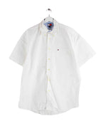 Tommy Hilfiger Kurzarm Hemd Weiß L (front image)
