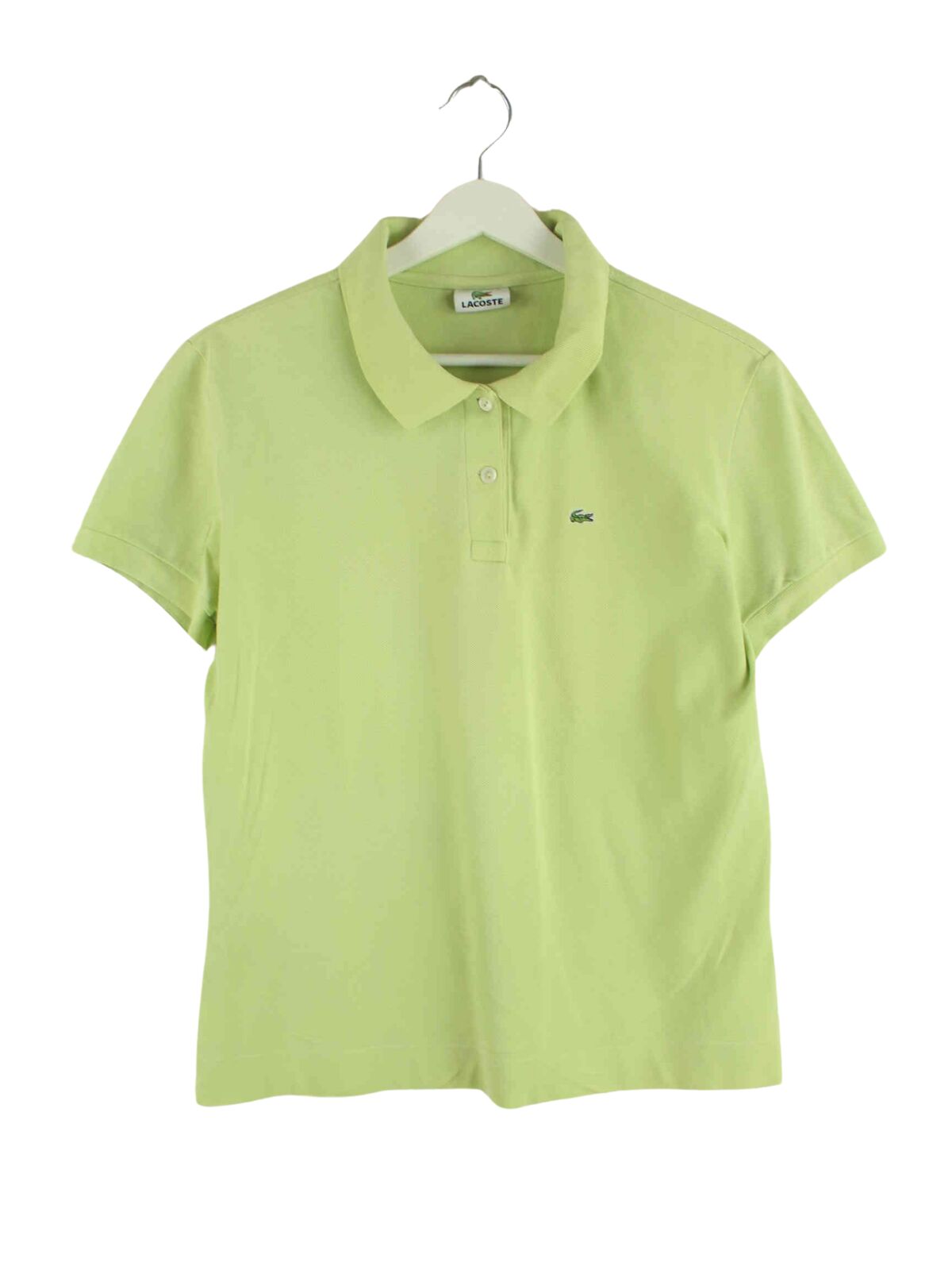 Lacoste Damen y2k Polo Grün S (front image)