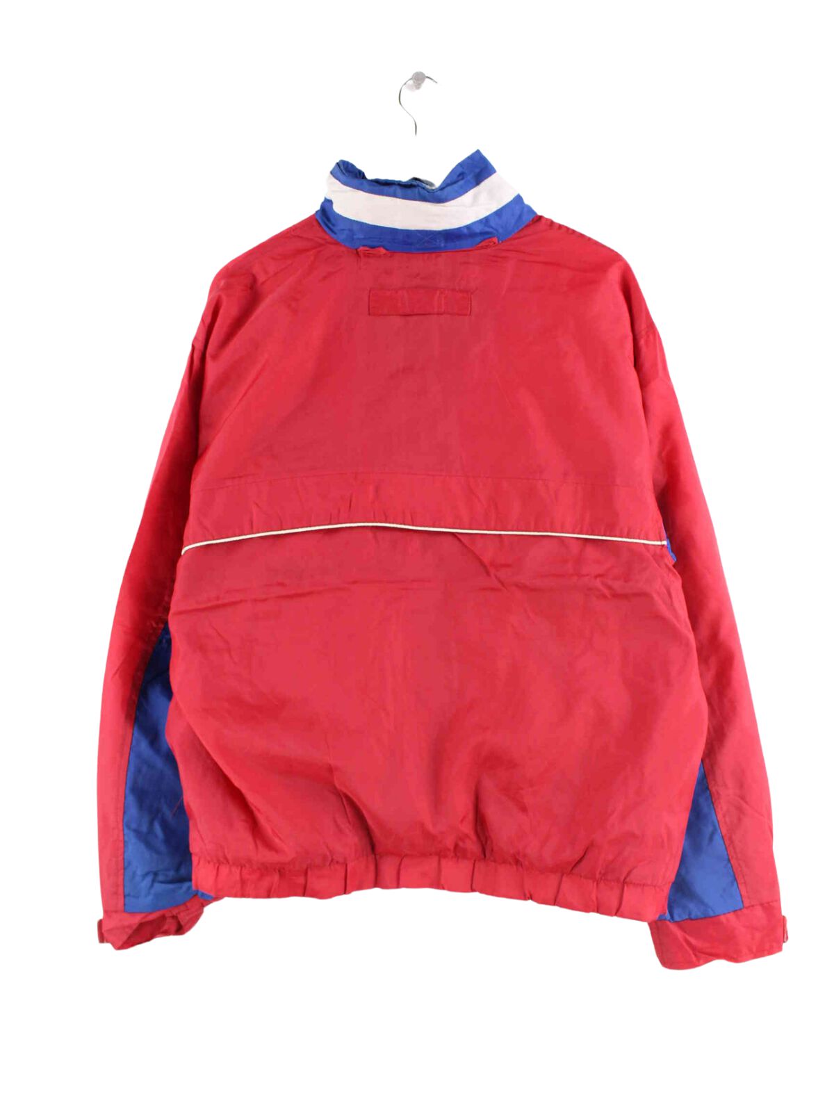 Vintage 90s Regen Jacke Rot L (back image)