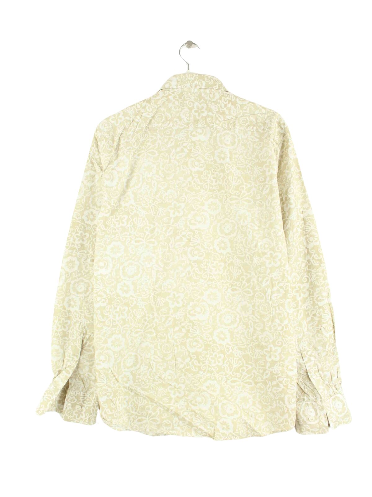 Vintage Pattern Hemd Beige M (back image)