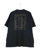 Jerzees 1999 Vintage Eclipse Print T-Shirt Schwarz XXL (back image)