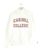 Champion Carroll College Embroidered Half Zip Sweater Weiß S (front image)