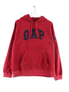 GAP y2k Embroidered Fleece Hoodie Rot M (front image)