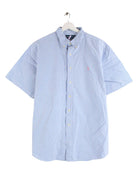 Ralph Lauren Kariertes Kurzarm Hemd Blau XXL (front image)