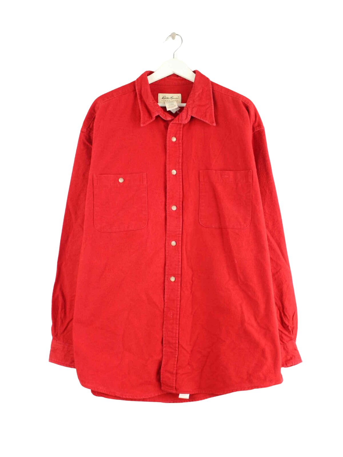 Eddie Bauer 00s Heavy Hemd Rot XL (front image)