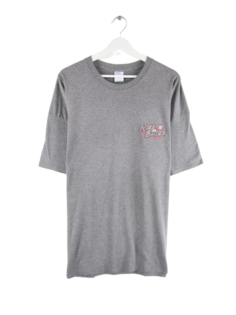 Port & Company 00s Rise And Shine Semi Truck Print T-Shirt Grau 3XL