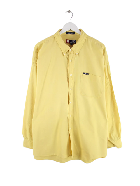 Chaps by Ralph Lauren 00s Hemd Gelb XXL