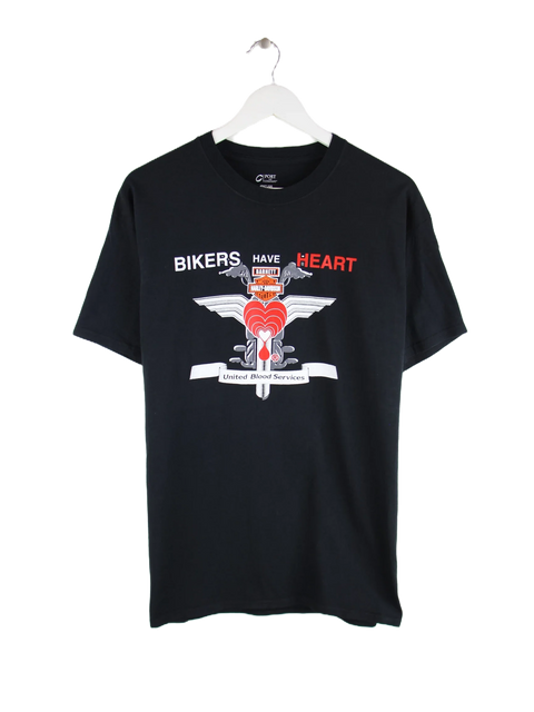 Port & Company Harley-Davidson Print T-Shirt Schwarz L