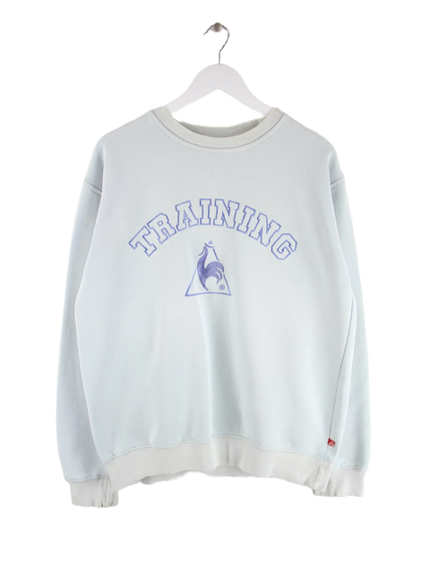 Le Coq Sportif 00s Training Print Sweater Blau L