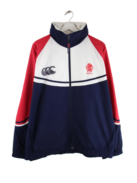Canterbury 90s Vintage M.R.F.C. Logo Trainingsjacke Mehrfarbig L