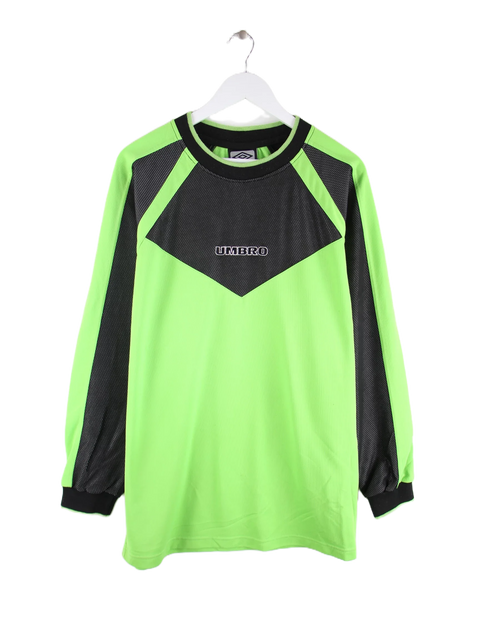 Umbro 90s Vintage Spellout Mesh Sweater Grün XL
