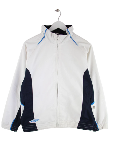 Umbro 00s Big Logo Print Trainingsjacke Weiß S