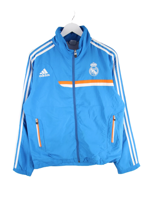 Adidas 00s Real Madrid 3-Stripes Trainingsjacke Blau L