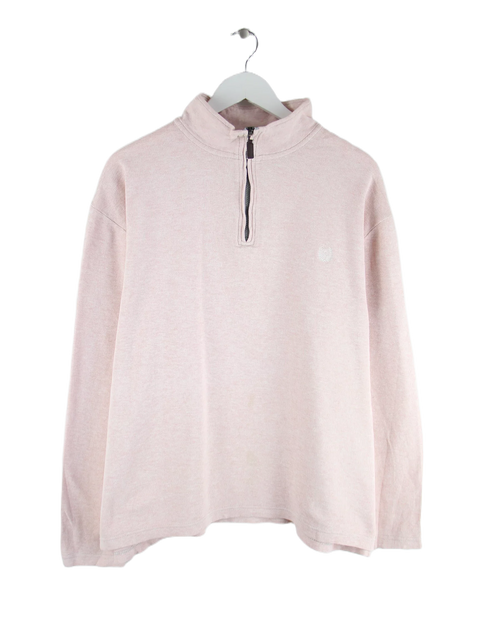 Chaps by Ralph Lauren 00s Emblem Half Zip Sweater Rosa XL