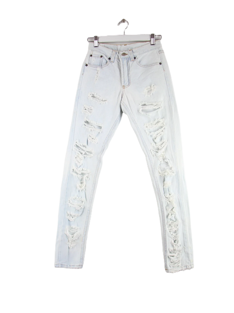 Levi's Y2K Distressed Jeans Blau W25 L34
