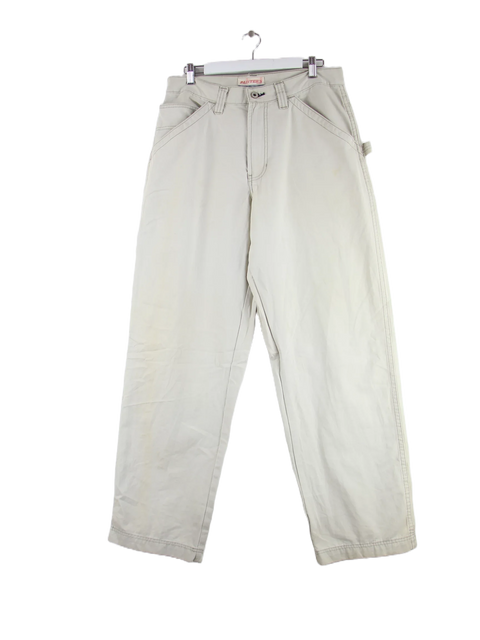 Old Navy Workwear Baggy Carpenter Jeans Beige W34 L34