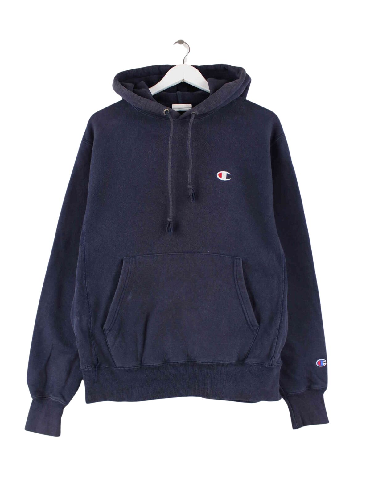 Champion Reverse Weave Hoodie Blau L (front image)