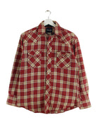 Wrangler 90s Vintage Flanell Hemd Rot S (front image)