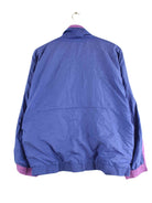 Vintage 80s Trainingsjacke Blau M (back image)