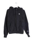 Champion Reverse Weave Basic Hoodie Schwarz XS (front image)