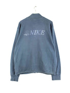 Nike y2k Print Sweatjacke Blau XL (back image)