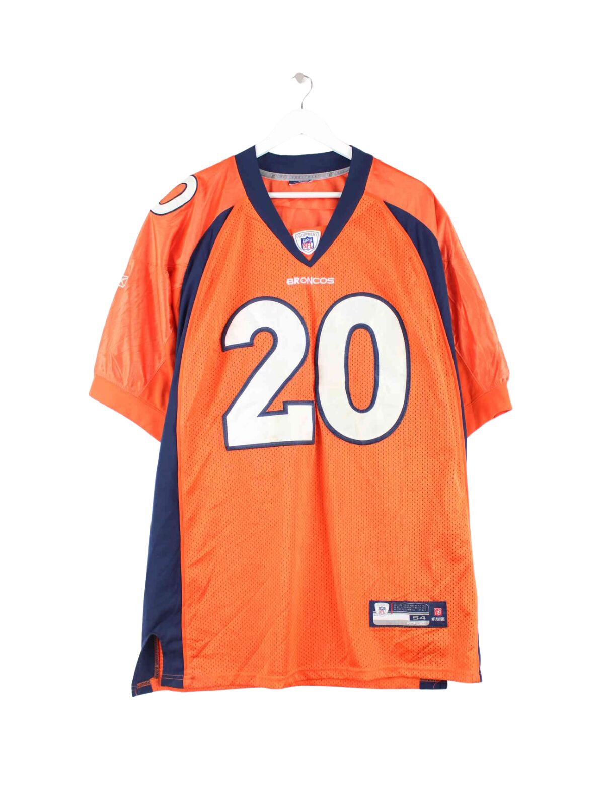 NFL Broncos Dankins #20 Jersey Orange XL (front image)