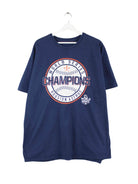 Vintage MLB Houston Astros Champions Print T-Shirt Blau XXL (front image)