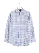 Ralph Lauren Kariertes Hoodie Blau M (front image)