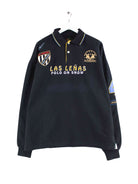La Martina Las Lenas Print Polo Sweater Schwarz XL (front image)