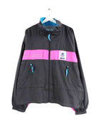 Kappa 80s Vintage Print Jacke Schwarz XL (front image)