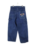 Vintage y2k Embroidered Carpenter Jeans Blau W36 L (back image)