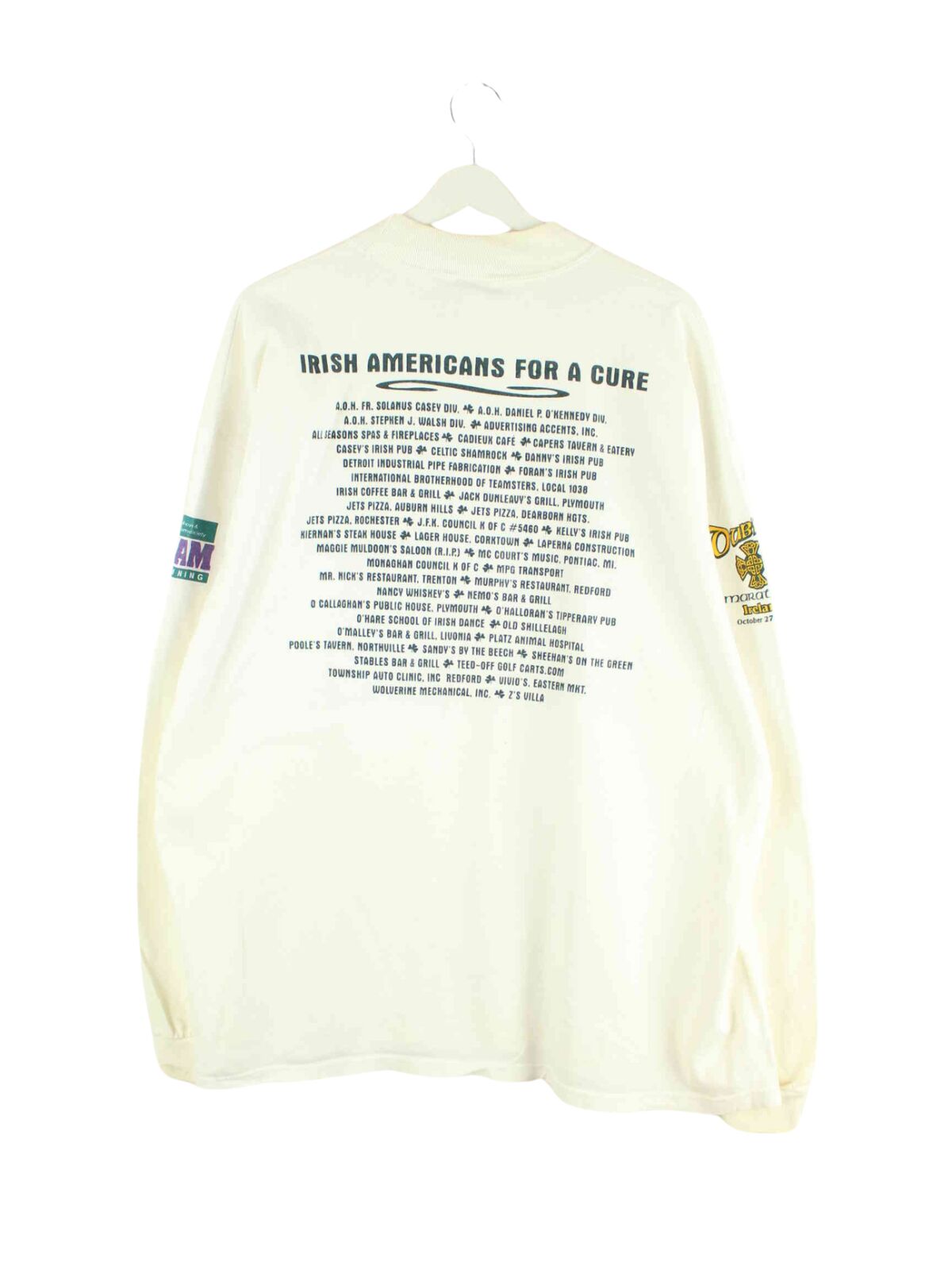 Anvil 2003 Ireland x USA Sweatshirt Weiß XXL (back image)