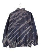 Champion Tie Die Half Zip Sweater Blau L (back image)