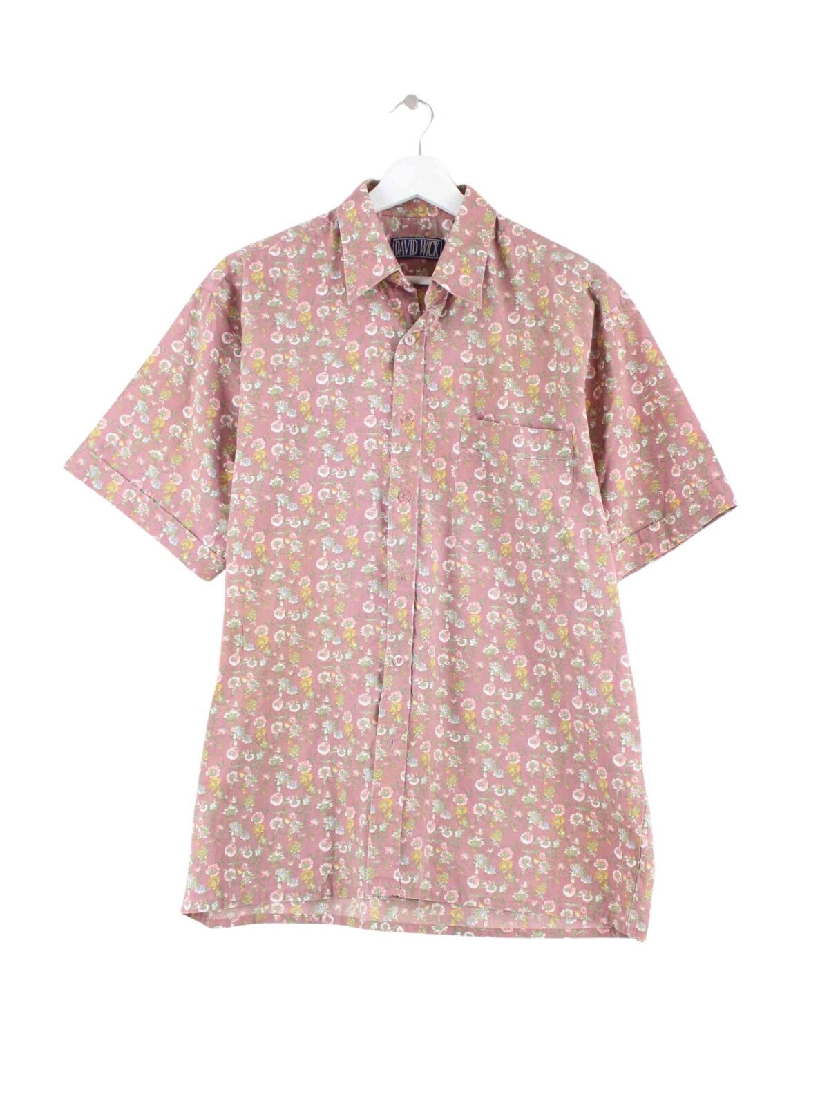 Vintage 00s Hawaii Hemd Pink M (front image)