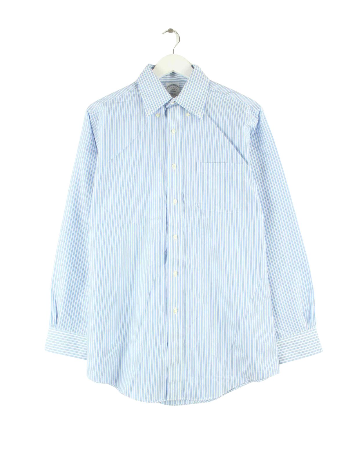 Brooks Brothers Striped Hemd Blau M (front image)