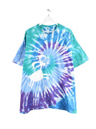 Gildan Print Tie Dye T-Shirt Blau XXL (front image)