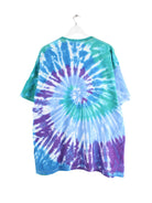 Gildan Print Tie Dye T-Shirt Blau XXL (back image)