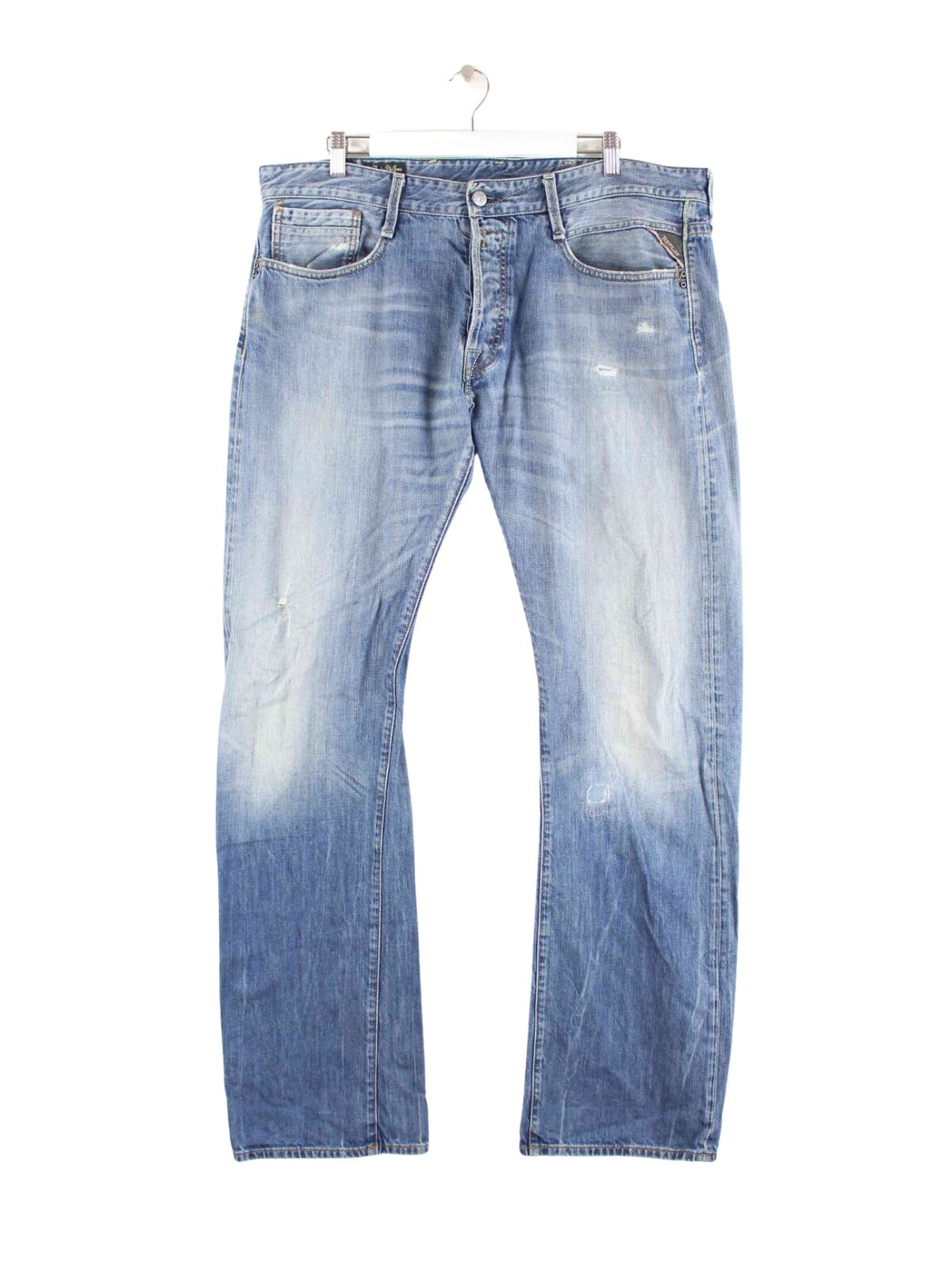 Replay Used Jeans Blau W38 L34 (front image)