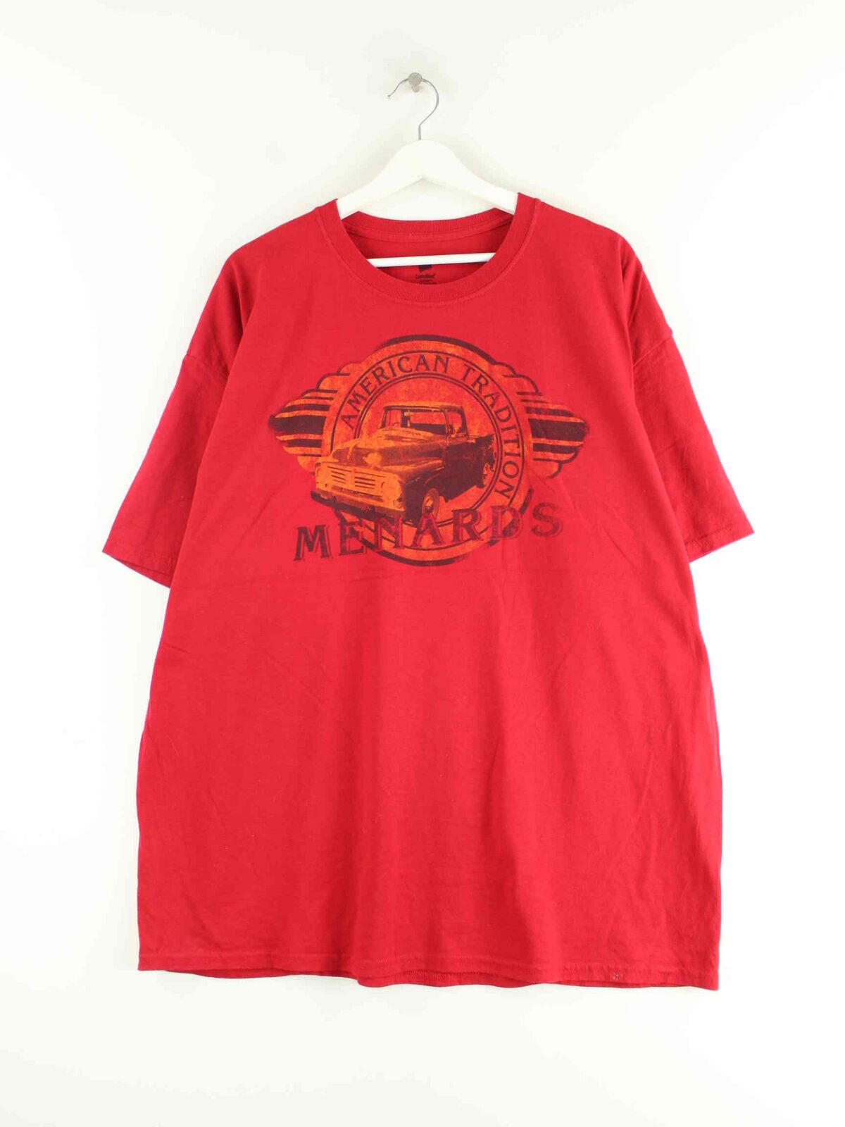 Hanes Menards Print T-Shirt Rot XXL (front image)