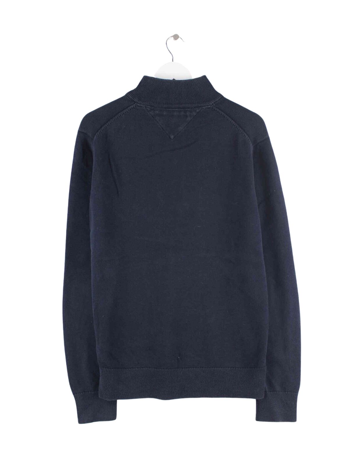 Tommy Hilfiger Half Zip Sweater Blau L (back image)