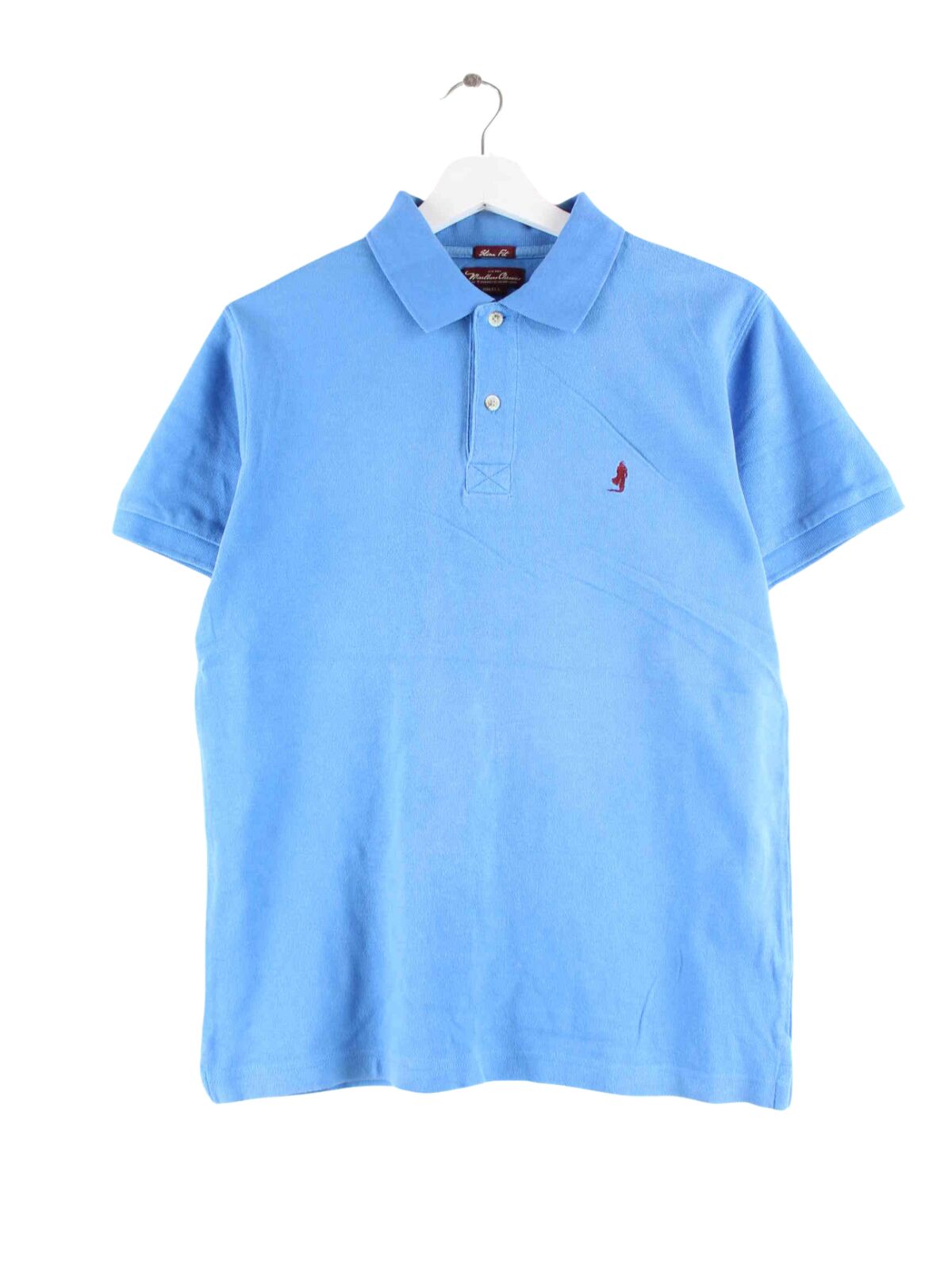 Marlboro 90s Vintage Basic Polo Blau XS (front image)