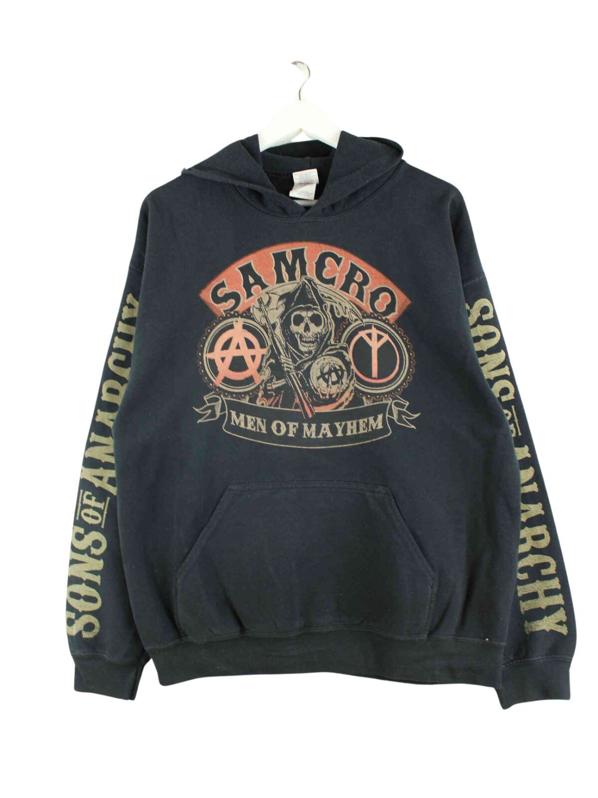 Gildan Sons of Anarchy Hoodie Schwarz L (front image)