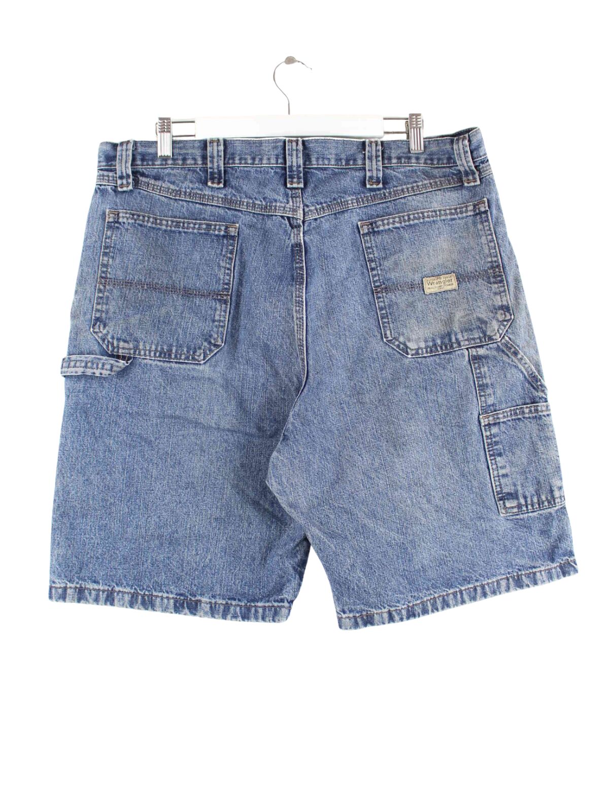 Wrangler y2k Carpenter Shorts Blau W38 (back image)