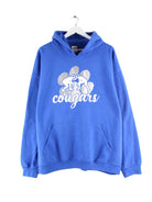 Gildan Cougars Print Hoodie Blau XL (front image)